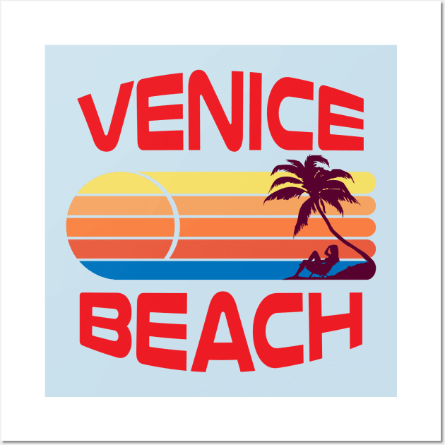 Venice Beach Design Wall Art by Brobocop